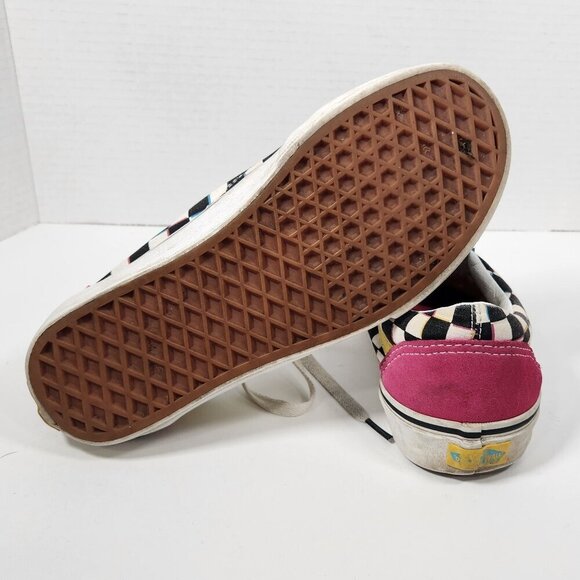 Vans | Old Skool Crazy Checks Multicolor Suede & Canvas UNISEX Size 6M 7.5W - Picture 5 of 5